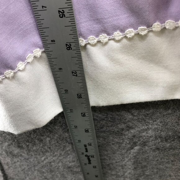 Vintage Rare Editions Girls Size 5/6 Dress Purple A-Line Pleated Prairie Summer - Picture 9 of 9